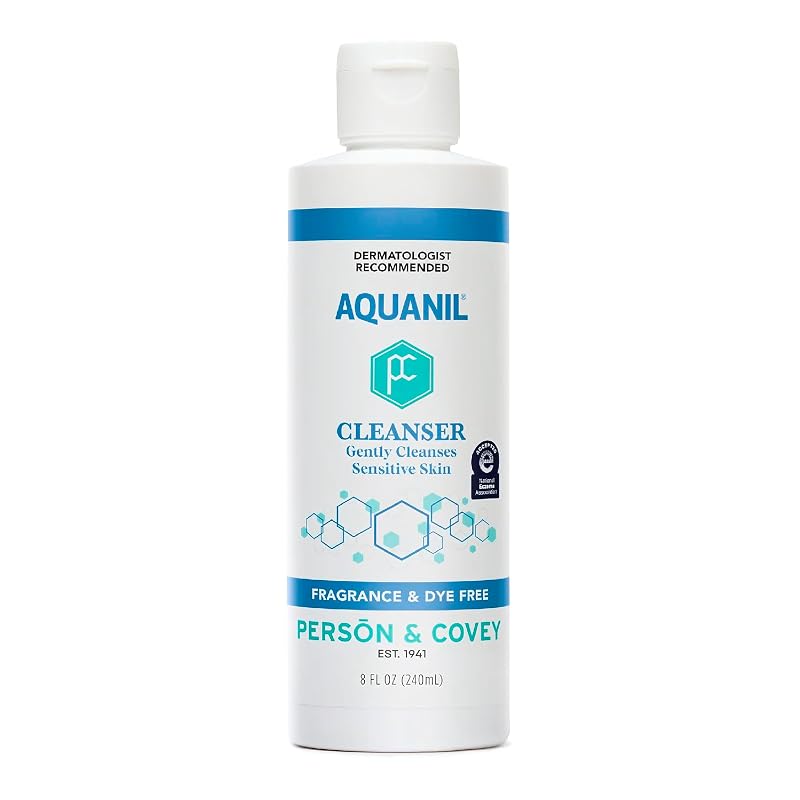 Person & Covey Aquanil Limpador de Pele sem Sabão e sem Lipídios, 240 mL