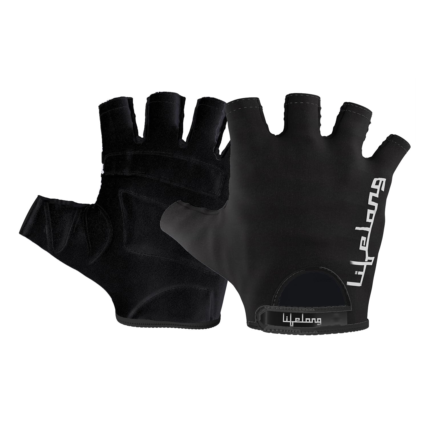 Lifelong Gym Gloves for Men & Women - Wrist Support Grip - Hand Gloves for Gym - Weight Lifting, Bike Sports Gloves, Exercise, Cycling, Crossfit, Fitness, Wrist Support- Workout Gloves (LLFGG02, M)