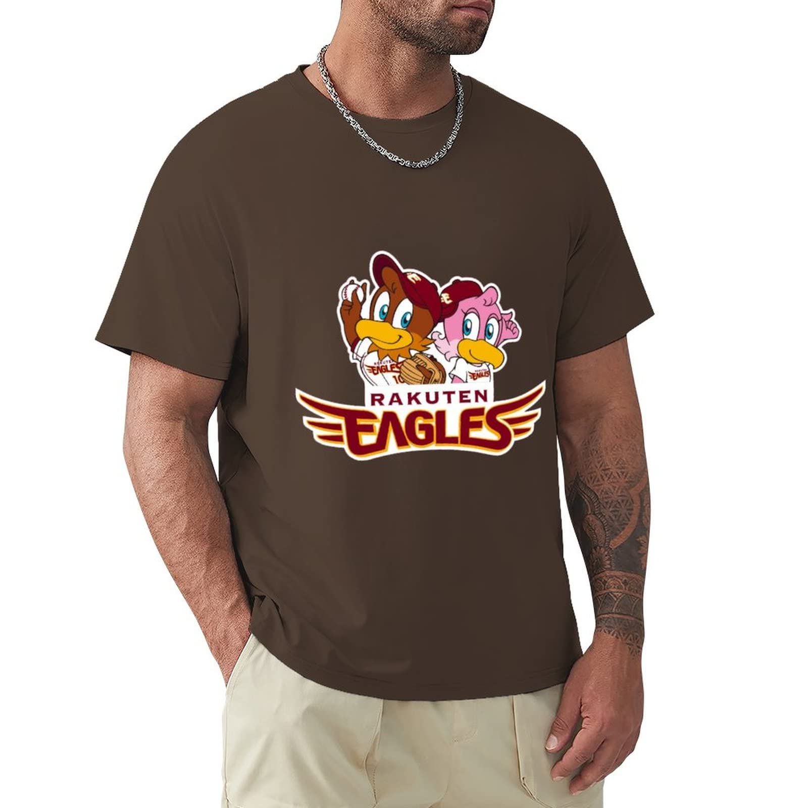 Amazon.co.jp: 東北楽天ゴールデンイーグルス Tシャツ メンズ 半袖 