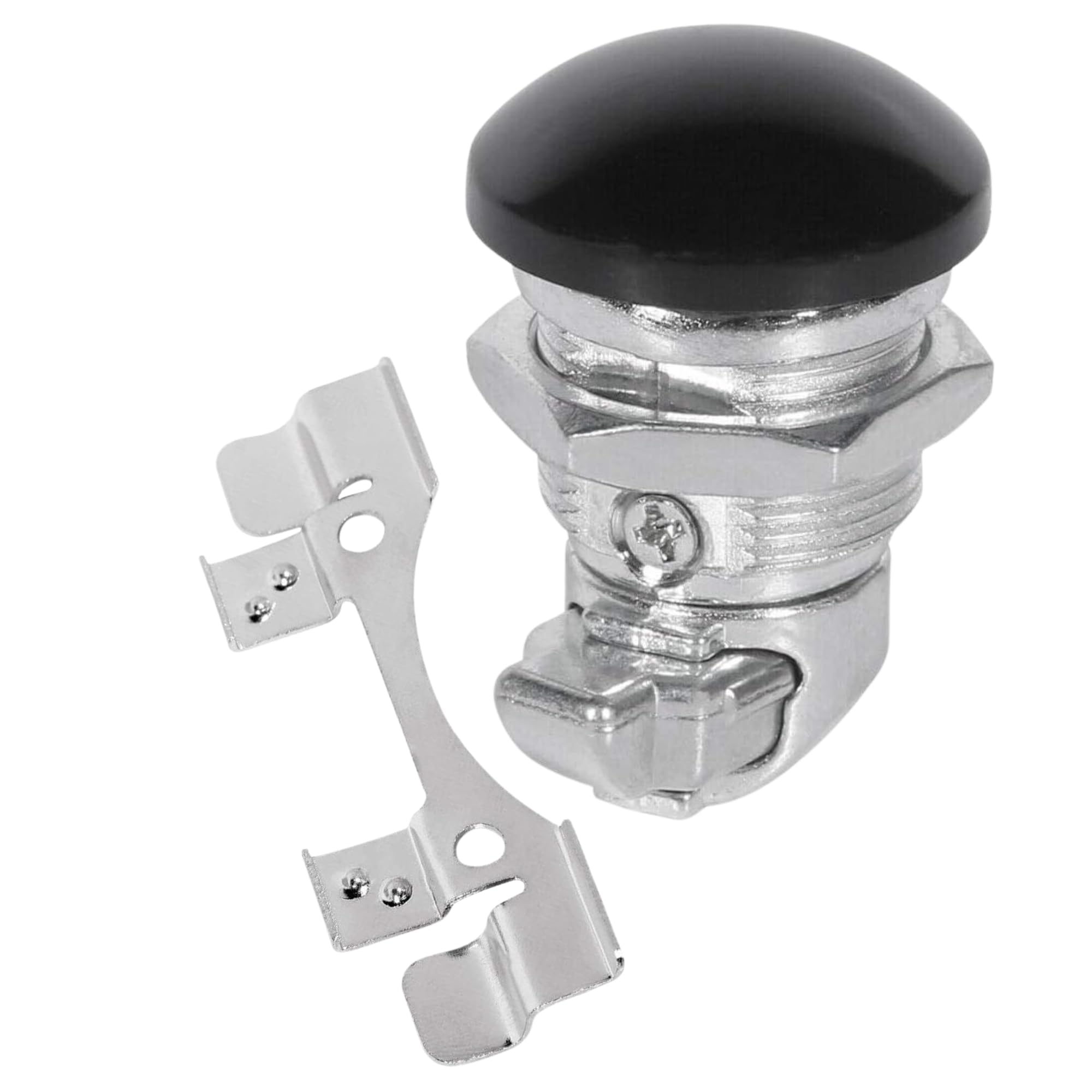 Fuel Door Push Button Gas Cap Fit for Harley 1992-2024 Touring Street Glide, Tour Glide, Road Glide, Electra Glide, Ultra Limited, for 2014-2025 Tri Glide Ultra, Latch Panel Oil Tank Accessories