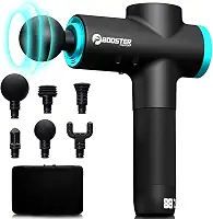 Pistola Massageadora Profissional BOOSTER Booster M2 Massage Gun Preto Fisioterapia