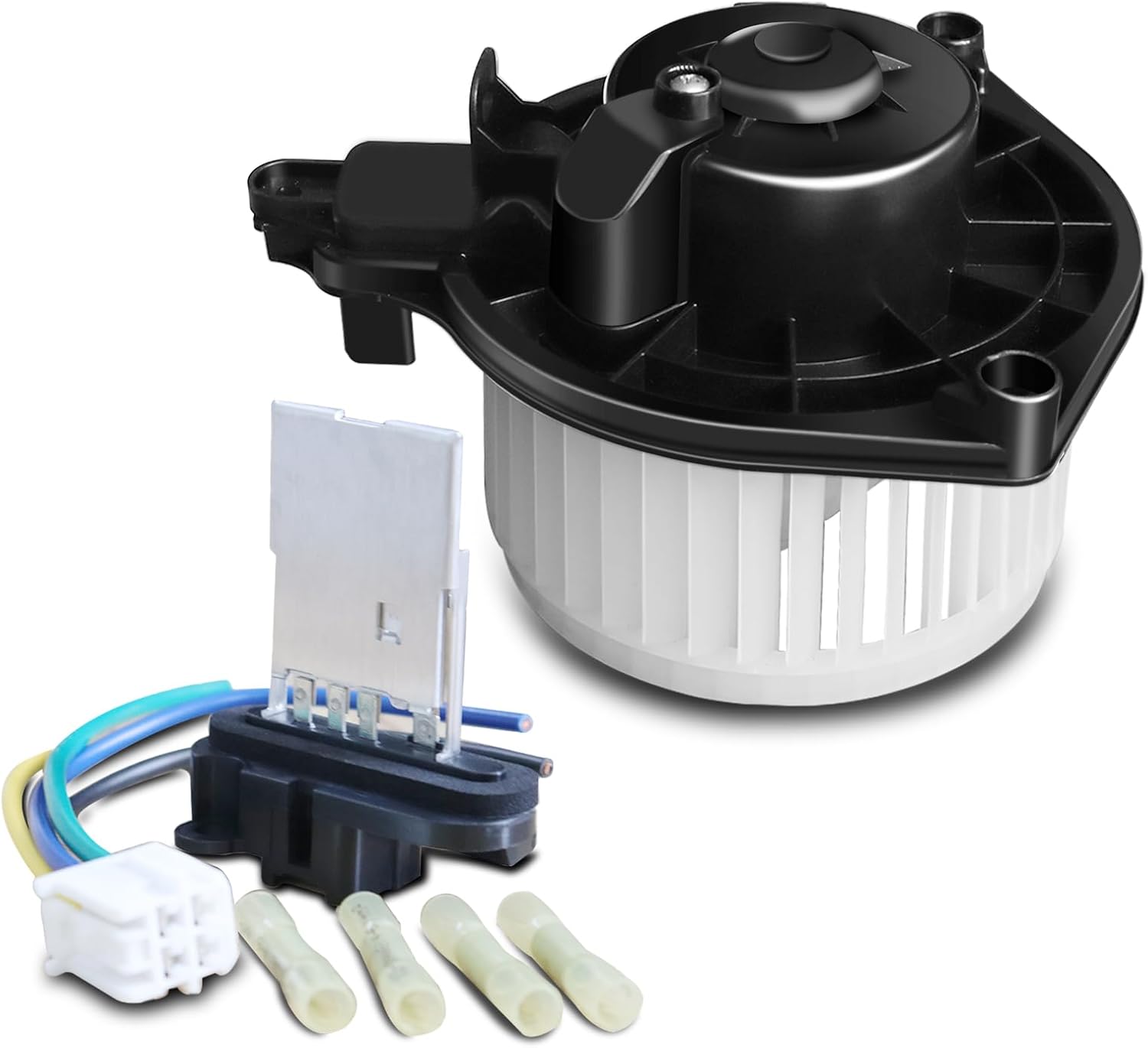 HVAC Heater Blower Motor and Resistor Kit Compatible with Toyota Tacoma 2005-2014, Replace# 8710304040, 700188, 8214104Q80