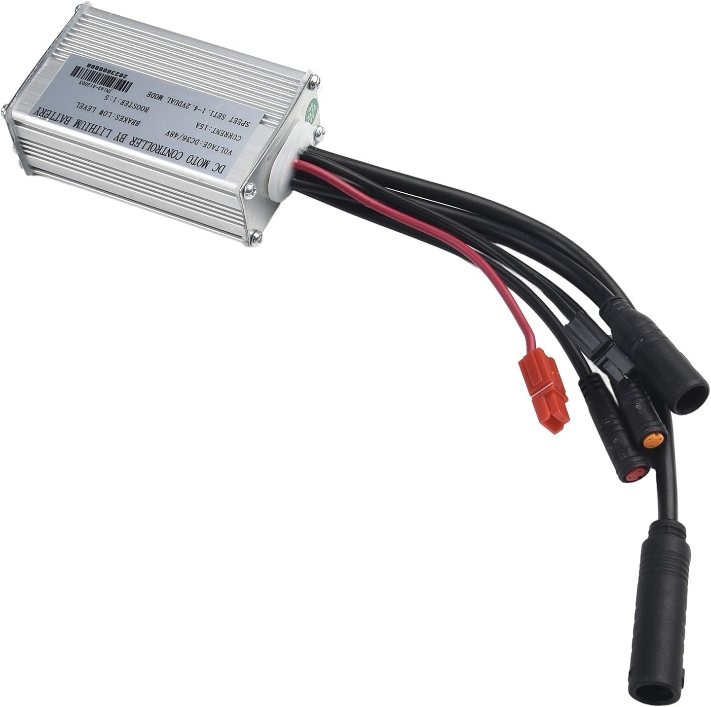 Ebike Controller 15A, 36V/48V 250W/350W Brushless Hub Motor, Waterproof Square Wave Controller For Electric Conversion