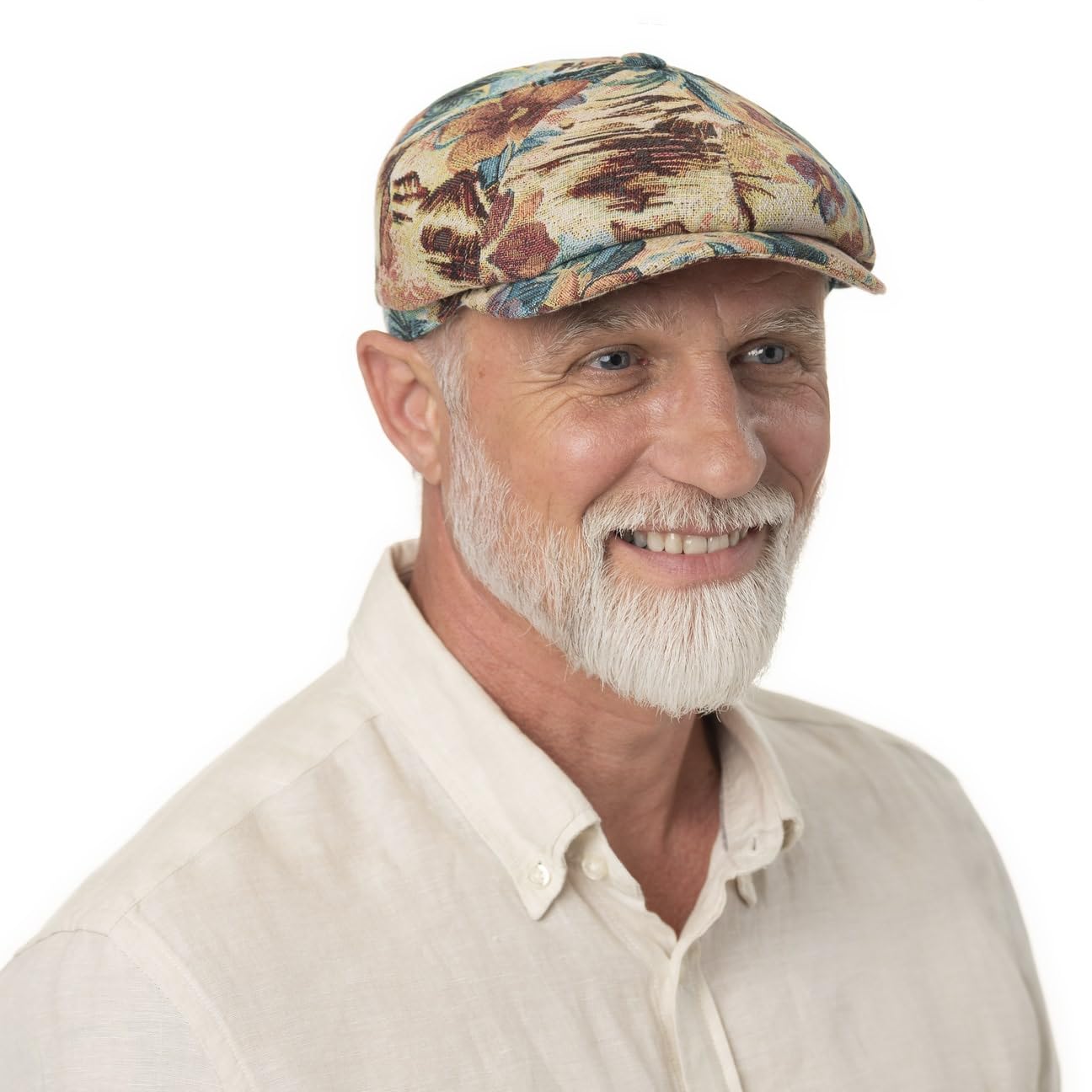 Stetson Hatteras Hawaii Jacquard Flatcap Herren Damen Made in Ecuador Sommer