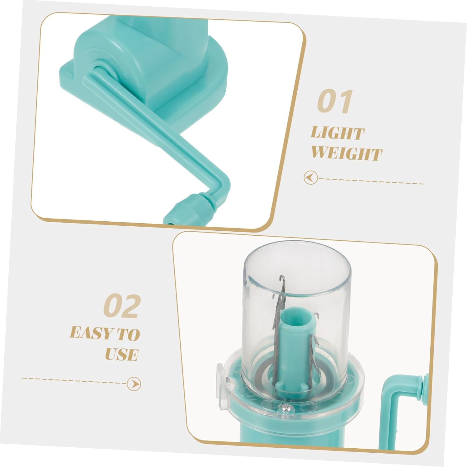 SEWACC Durable DIY Hand Operated Knitting Machine Plastic Bracelet Weave Tool for Home Crafts Easy to Use for Adults for Knitting Projects Decorative Accessories