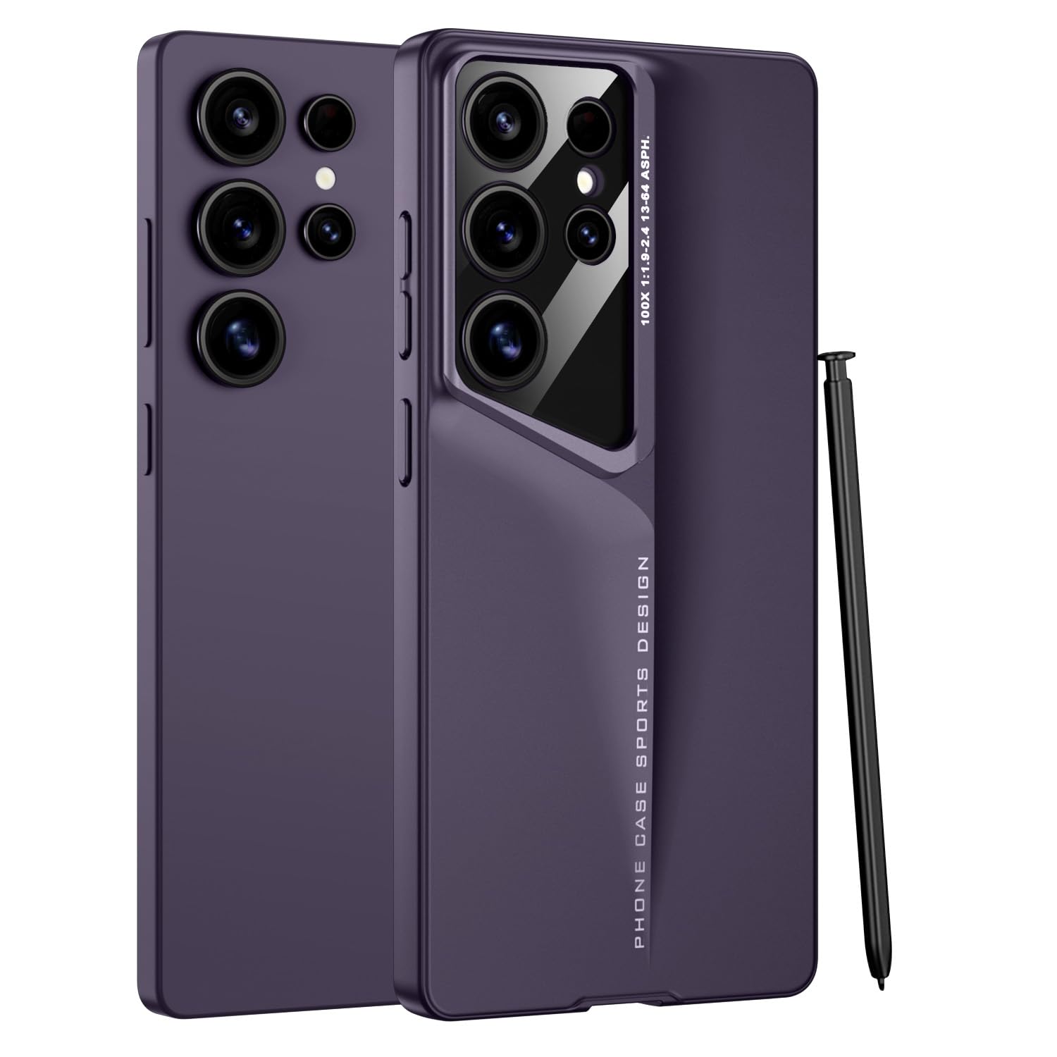 Coque Samsung S25 Plus violette à effet métal et design mince - 8