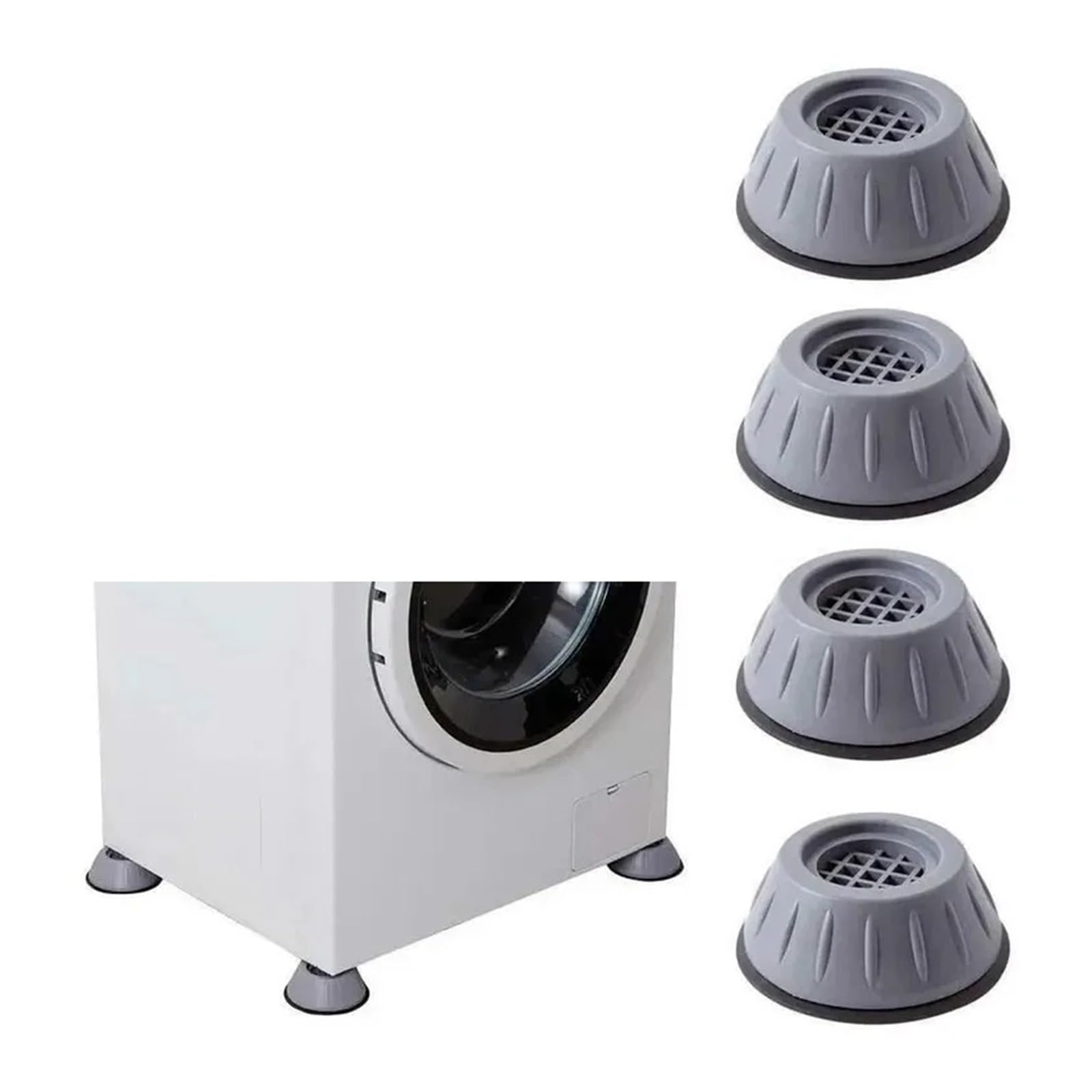 Cuscinetti Piedini Antivibranti Universali Cuscinetti For Lavatrice | Gambe for mobili Slip Stop Silent Skid Raiser Tappetino fisso(8pcs)