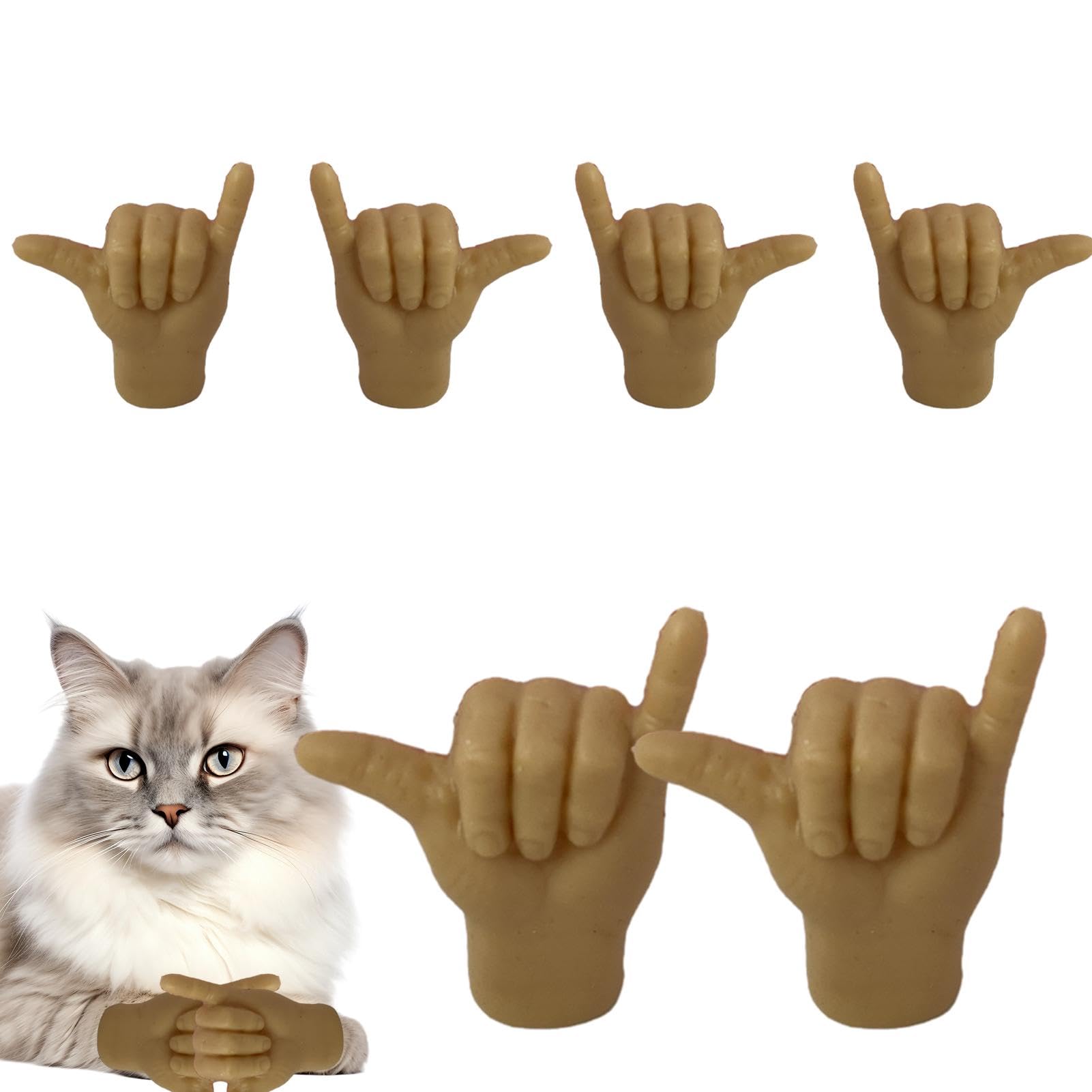 猫の手 Amazon | 猫用のミニハンド 猫の手 猫のミニハンド 猫用の小さな手6個