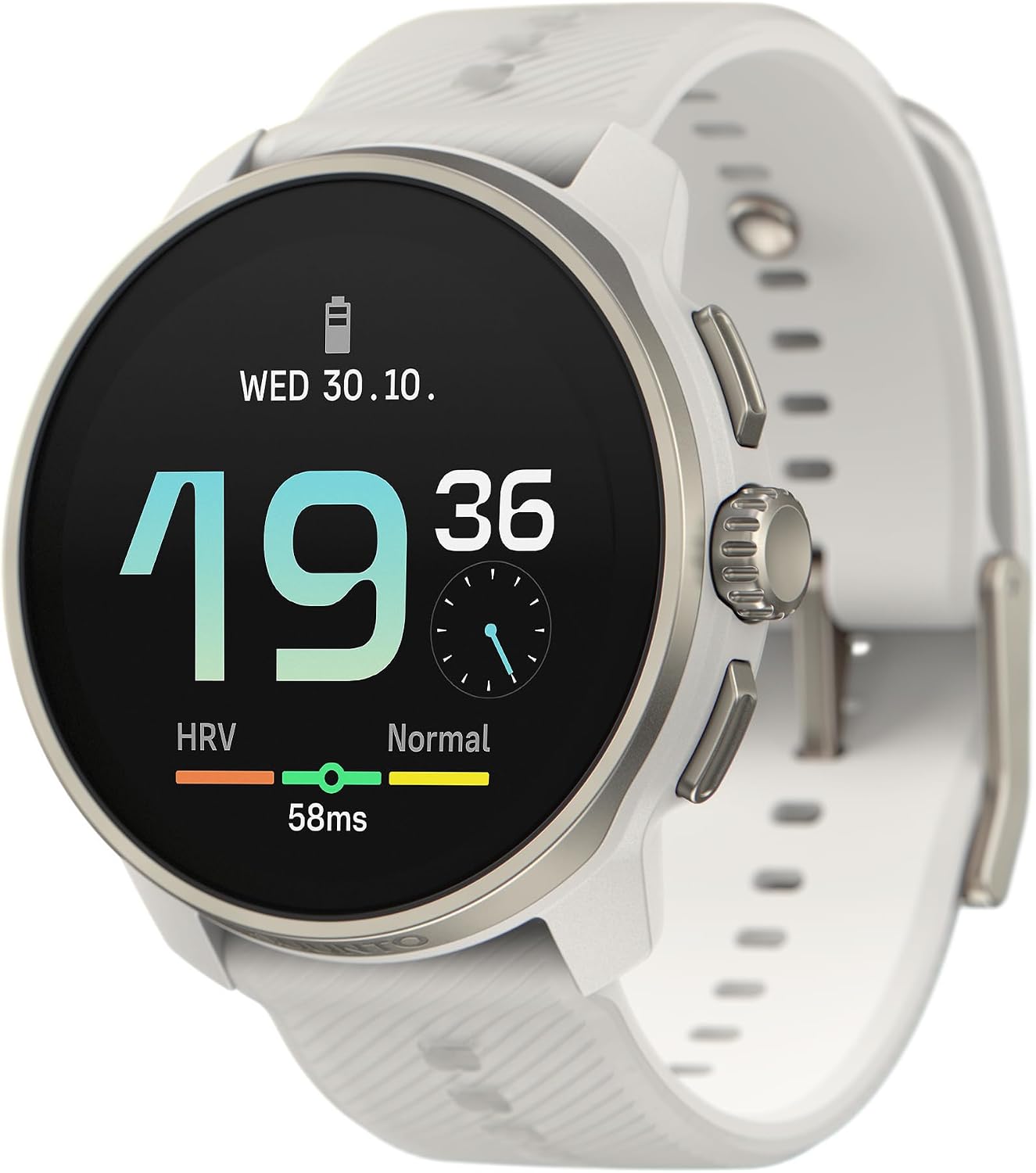 SUUNTO Race S GPS Sports Watch, 1.32” AMOLED 95+ Sports Modes, Powder Gray