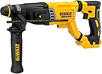 DEWALT 20V MAX Brushless SDS Plus Rotary Hammer DCH263B, 1-1/8-Inch Tool Only for Concrete Drilling