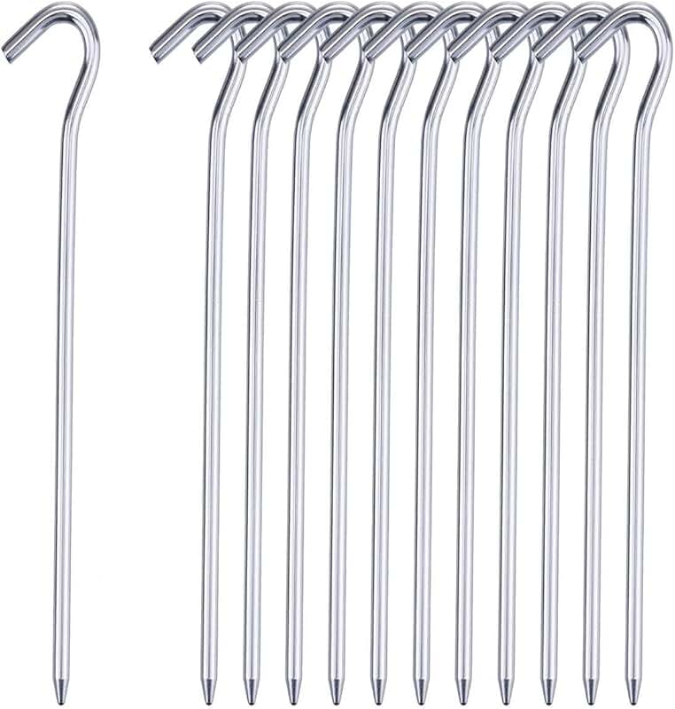 Tent Pegs Sports & Outdoors Amazon.co.uk