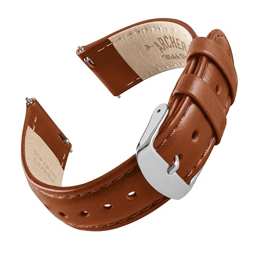 Archer Watch Straps - Top Grain Leather Quick Release Watch