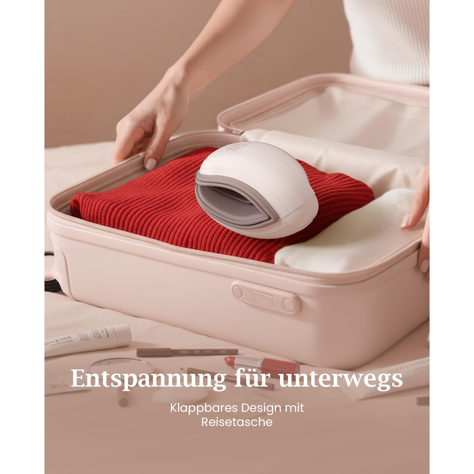 Bob and Brad Augenmassagegerät mit 40 & 45 °C Wärme, 3 Intensitätsstufen | Augen massagegerät mit Musik gegen Migräne, entspannt belastete Augen – Geburtstagsgeschenk für Frauen & Männer