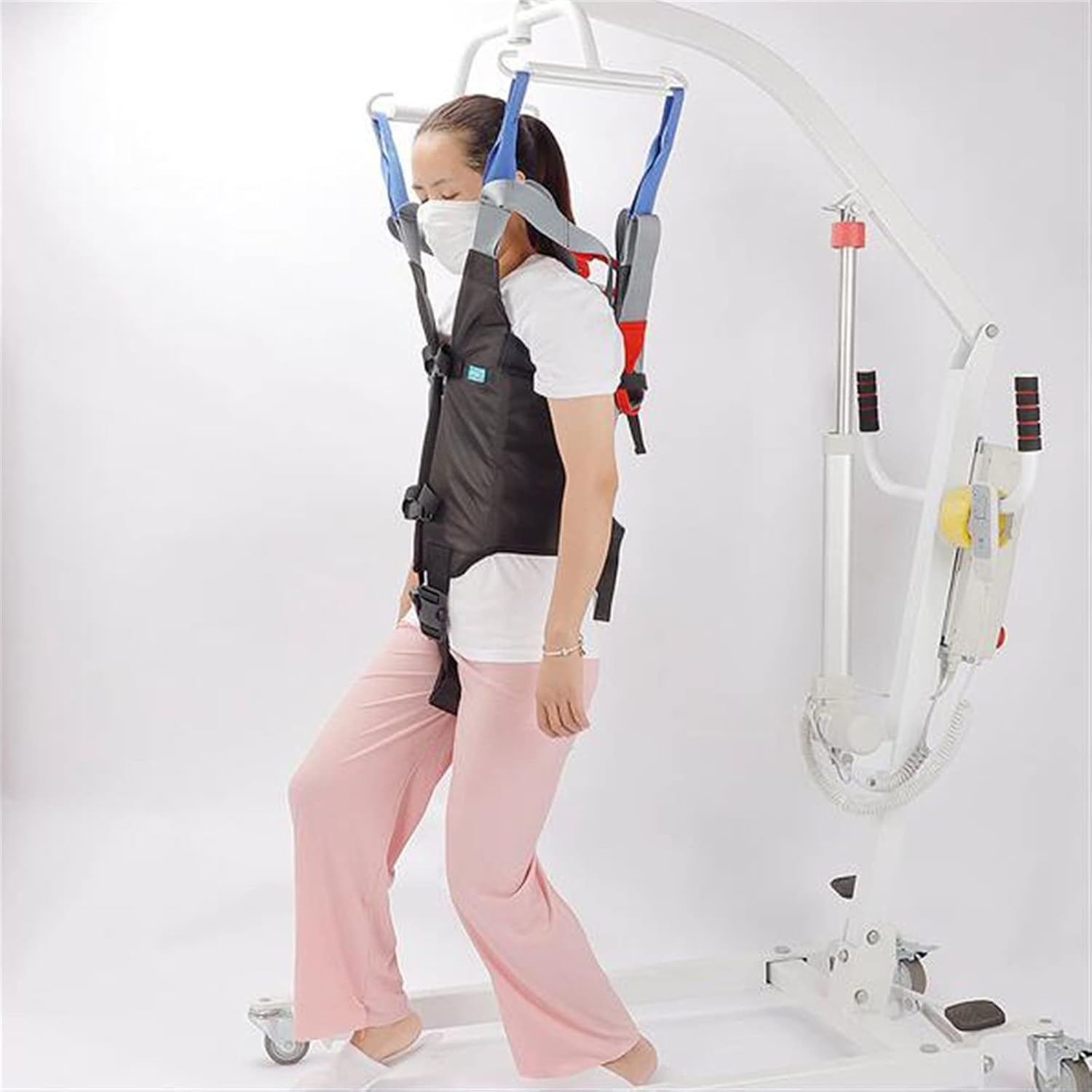 Patient Hoist Lift Toileting Sling Standing Walking Aids Strap Belt