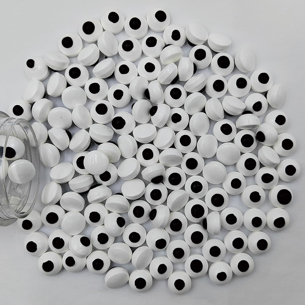 1 Bottle Candy Eyes Eyeballs Cake Cupcake Toppers Edible Eyes for Decorating - Halloween, Christmas, Easter, and Edible Art Project Candy Decorations