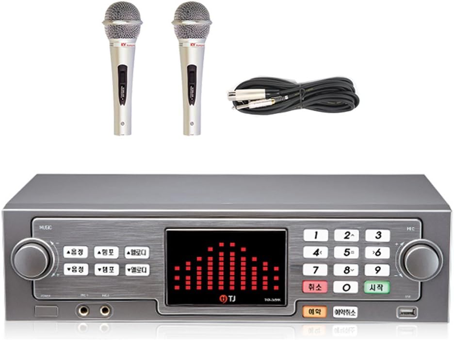 TKR-365HK Home Party Korea Korean Karaoke Singing Machine 500GB HDD System + 2 Microphones /Follow-up TKR-304K
