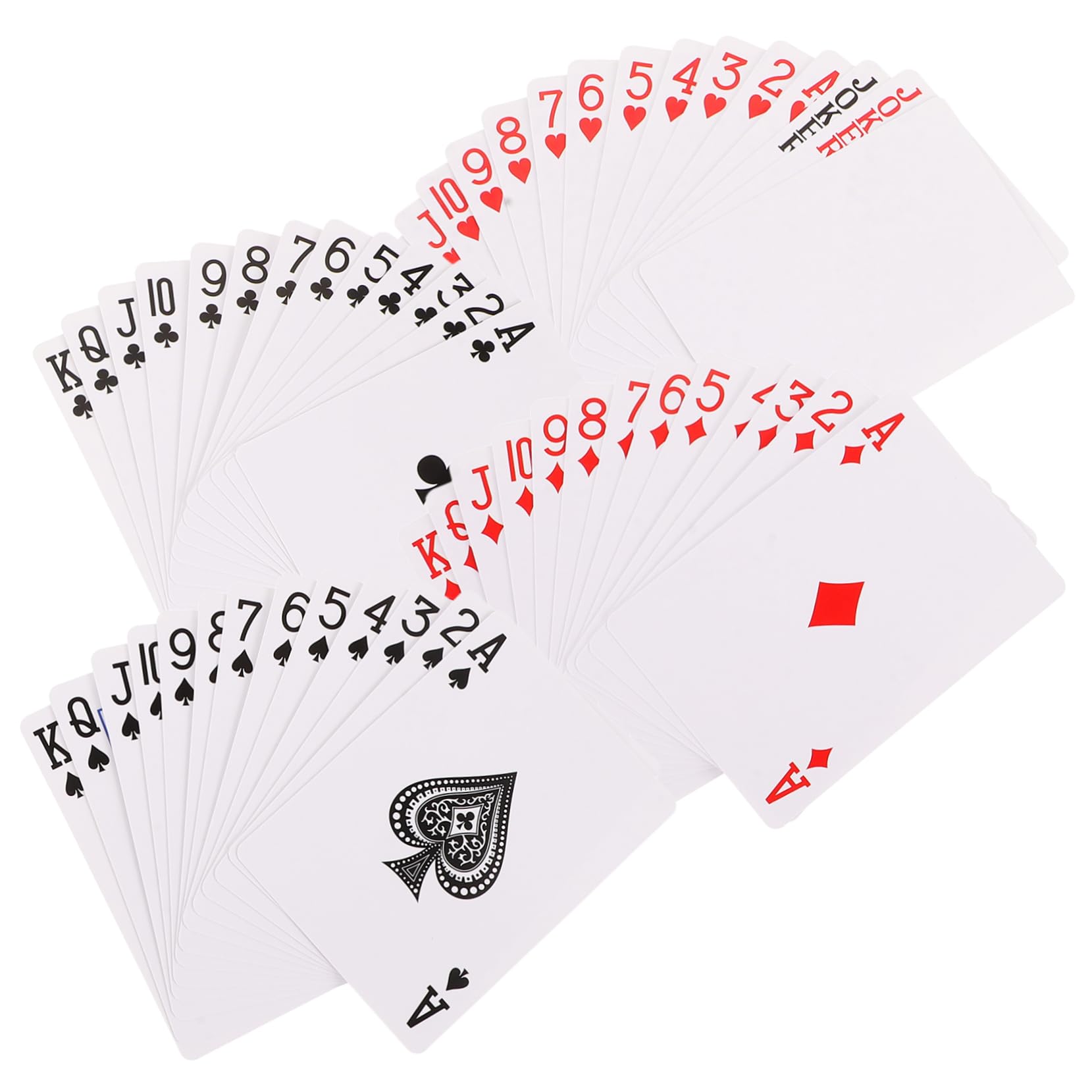 Alasum 5juegos De Póker Papel para Tarjetas Blank para Imprimir y Entretenimiento