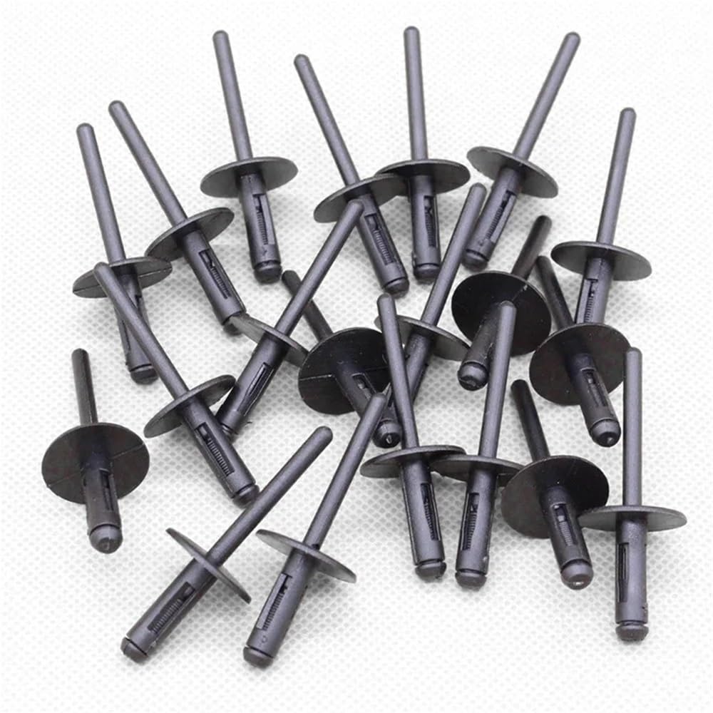YTQMoreBNZ 20pcs Car Rivets Bumper Door Sill Fender Liner Wheel Well Rocker Plastic Clip For BMW X1 E84 X3 F25 E70 X6 E71 E72 7 Parts