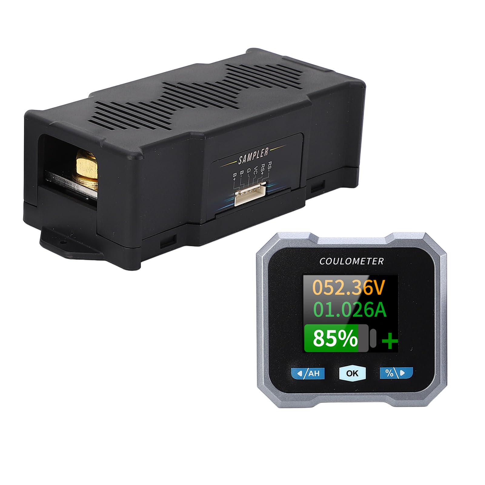 Oumefar Monitor Batteria Display Impermeabile 400A