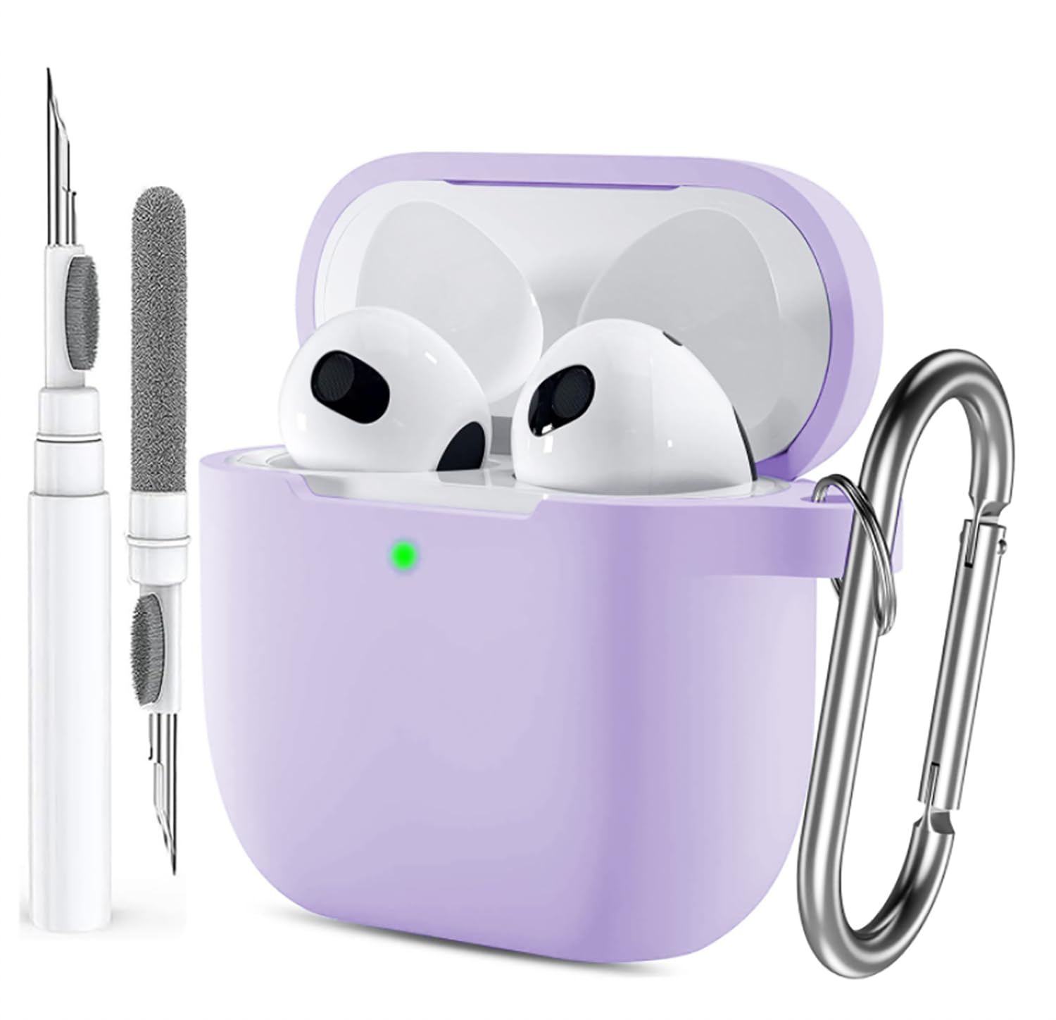 Case for Airpods 4 Gen Cover for Men Women Girl, Compatible Airpods 4th Generation Case, Soft Silicone Apple iPod 4th Gen Protective Cover Skin with