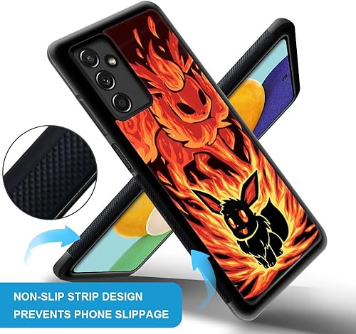 Miniatura 3 de CARLOCA Funda compatible con Samsung Galaxy A14 5G, diseño de patrón de anime 16633, a prueba de golpes, plexiglás resistente a los arañazos, funda