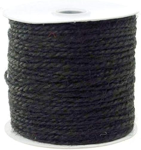 Vista 5 de Homeford Firefly Imports - Cinta de cuerda de yute, 1/16 pulgadas, 100 yardas, ciruela, 1/16 pulgadas