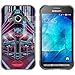 Produktbild PhoneNatic Case kompatibel mit Samsung Galaxy Xcover 3 Silikon-Hülle Retro Wave Cyberpunk.02 M5