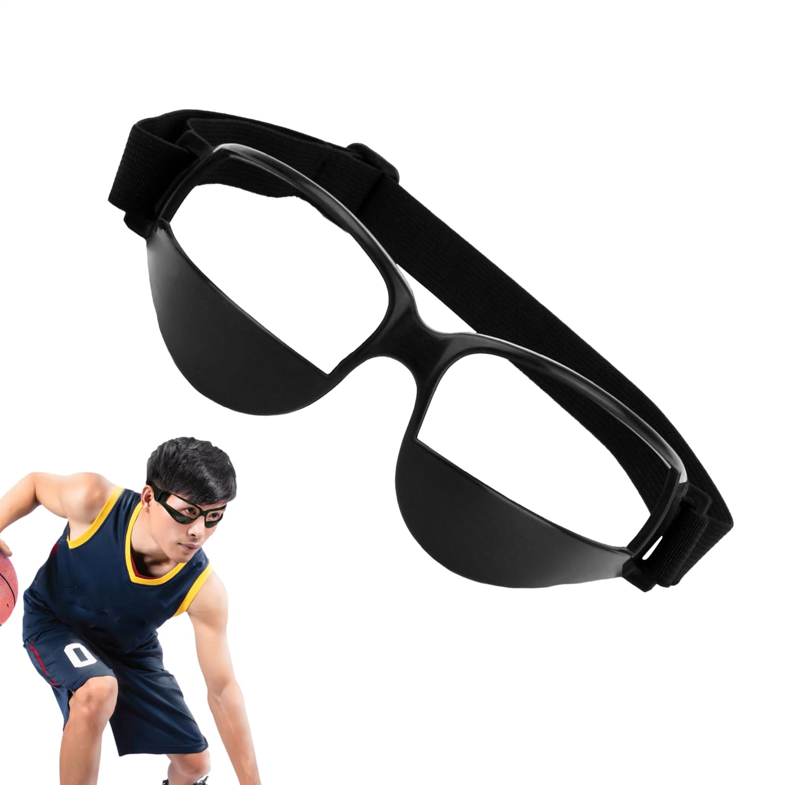 Generisch Gafas de baloncesto, gafas deportivas portátiles, gafas de regateo, especificaciones protectoras para regatear, equipo de entrenamiento de baloncesto — view 6