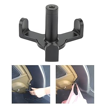 Gancio Portaborse Per Bagagliaio Tesla Model 3 - Alluminio - Organizza Il Tuo Spazio Auto