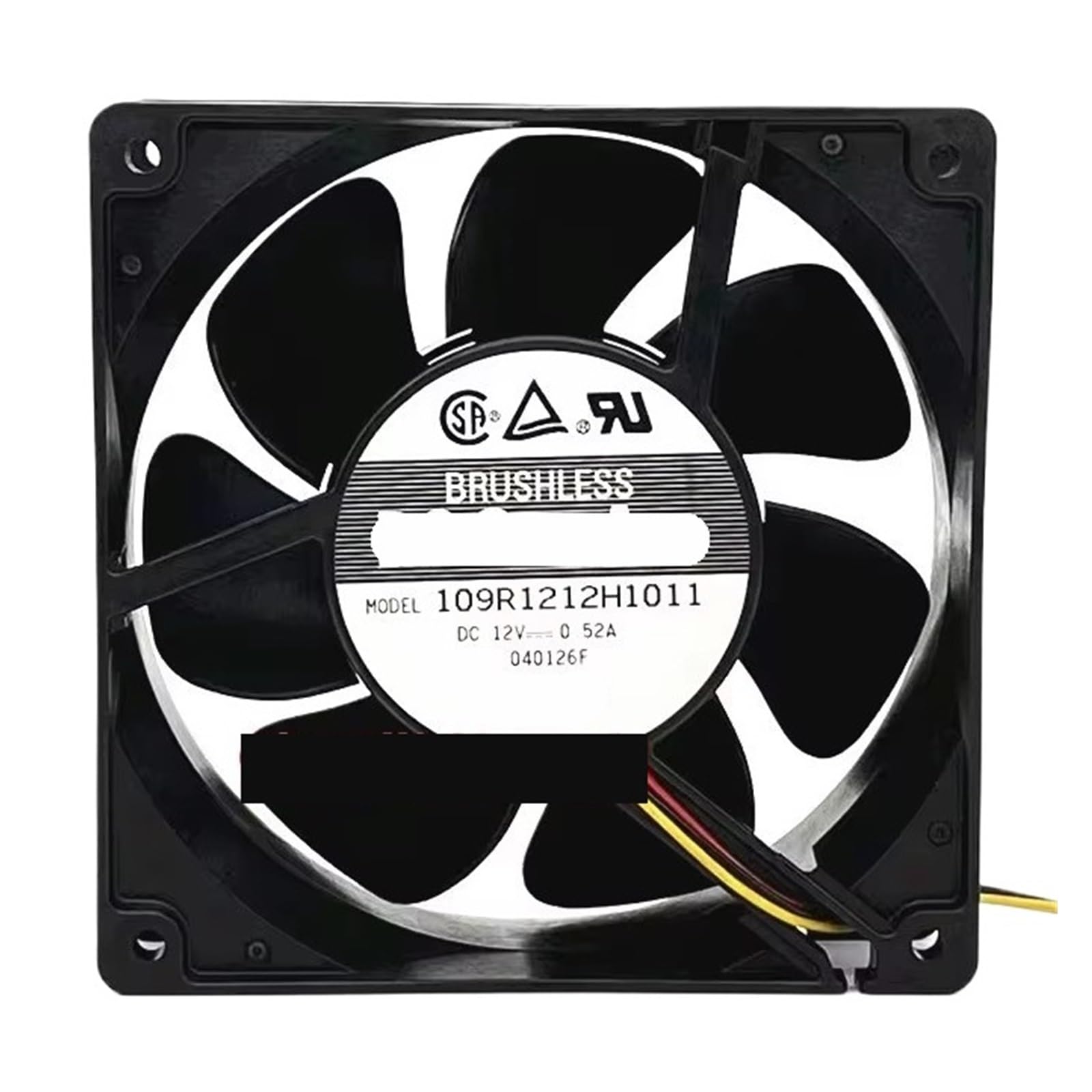 LZIKKGKI 109R1212H1011 12V 0.52A 120 * 120 * 38MM 12CM cooling fan(2wire A1)