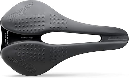 Miniatura 1 de Selle Italia Model X Road, MTB, and Gravel Bike Saddle - for Men and Women, 245 x 145mm, FeC Alloy Rails, Mountain Bicycle Seat