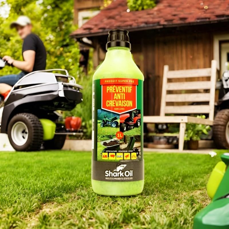 Matijardin - Préventif anti crevaison Shark Oil OKO super pro 1 litre par 4