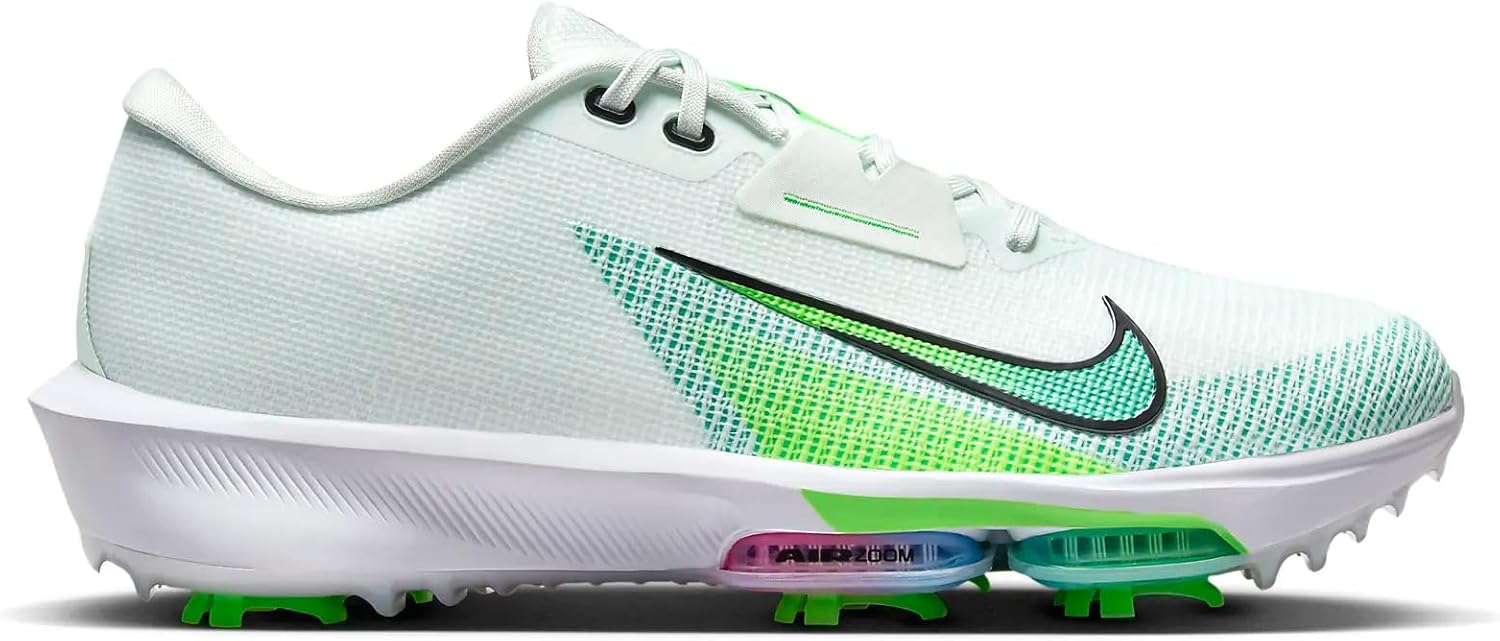 Nike Infinity Tour 2 Golf Shoes (FD0217-300, Barely Green/White/Green Strike/Black) Size 10 - Image 4