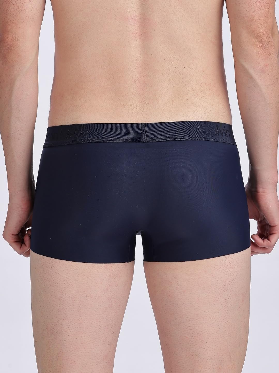 Calvin Klein CK Black-Micro Low Rise Trunks Blue Shadow M (32"-34") - Image 4