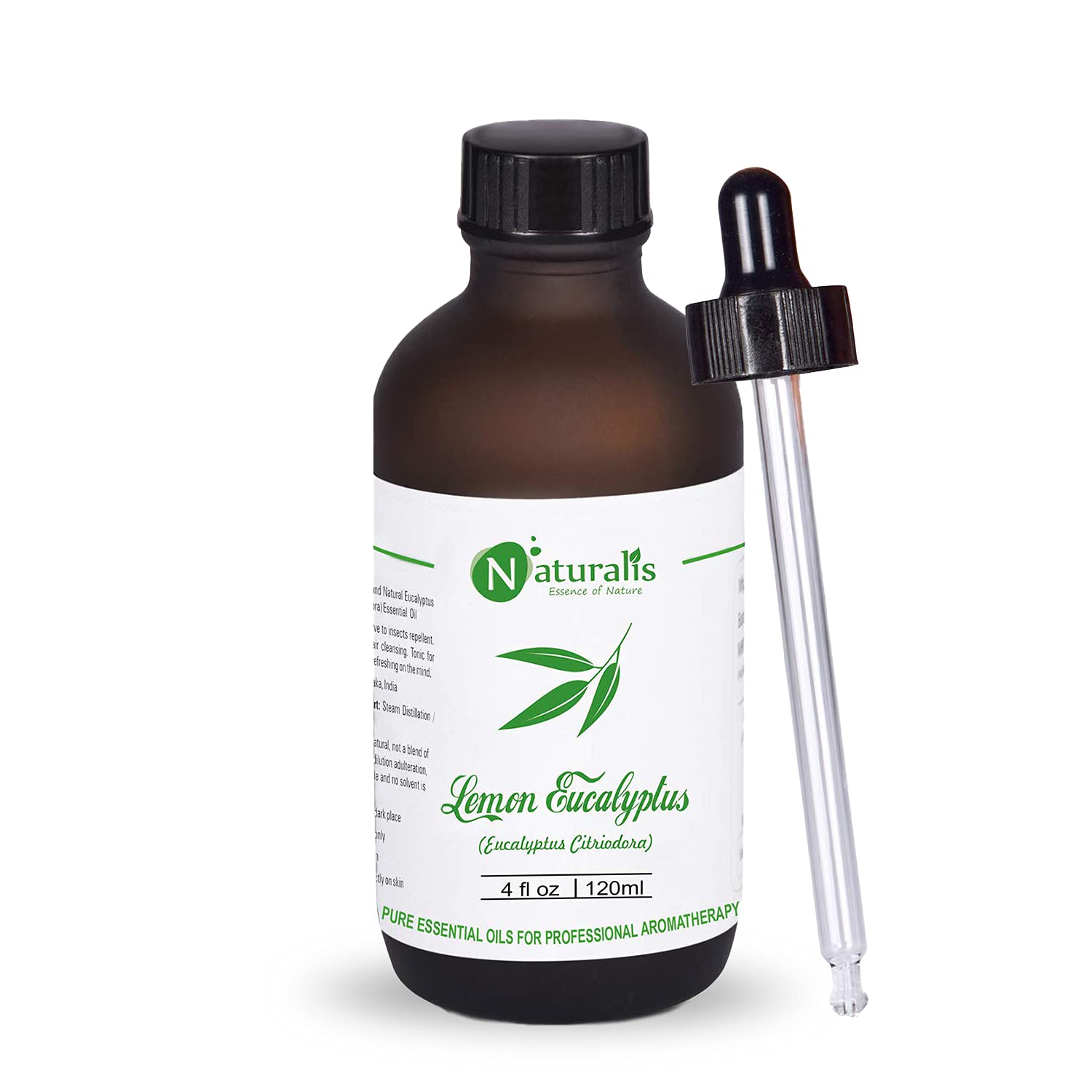 Essence of Nature Lemon Eucalyptus (Eucalyptus Citriodora) for Dandruff and Mosquito repellent - 120ml,Pack Of 1