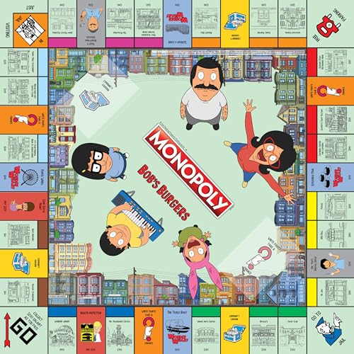 Bob's Burgers Edition Monopoly Jeu De Société – Image 5