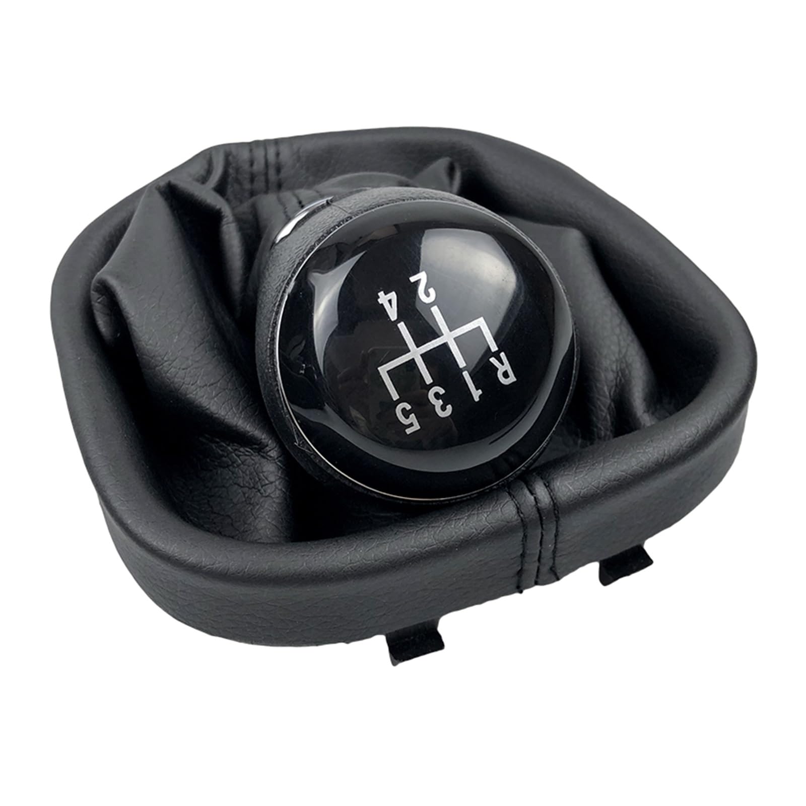 Htvtkrfgrl 5 Speed Replacement Gear Shifter Knob For Vw Caddy 2 Ii Mk2 For Touran 2004-2009