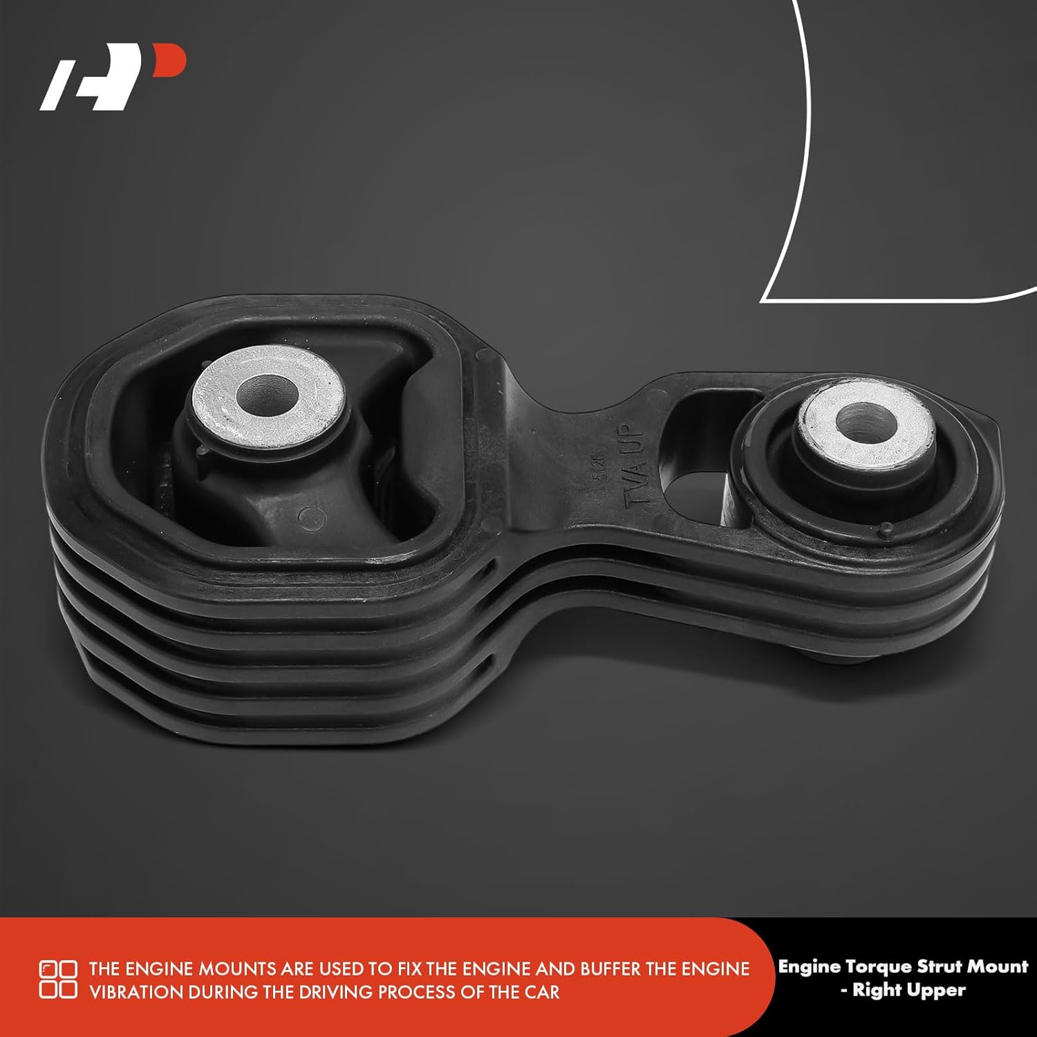 A-Premium Right Upper Side Torque Strut Mount Compatible with Honda Accord 2018 2019 2020, 1.5L, Automatic CVT Transmission