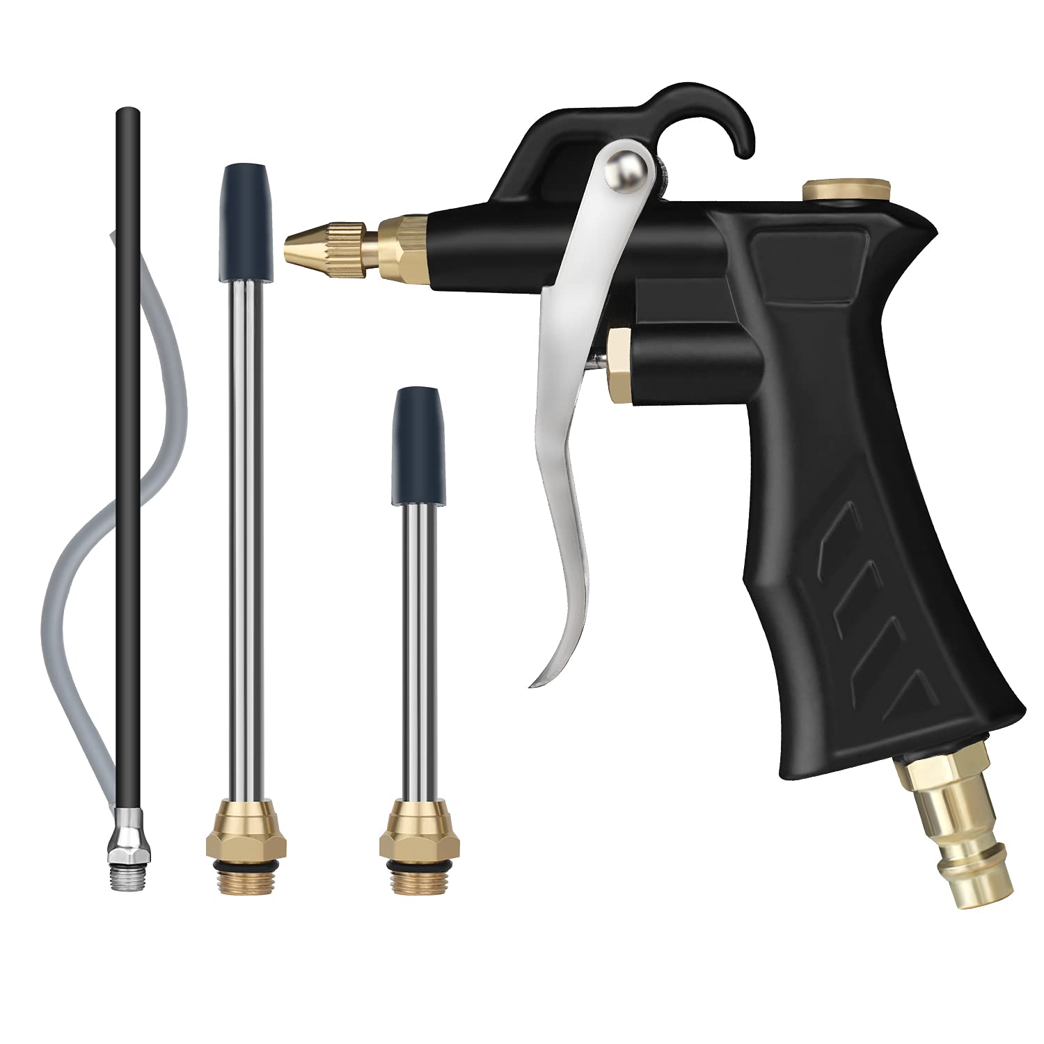Buy Industrial Air Blow with Brass Adjustable Air Flow Nozzle ， Universal hose and 2 Steel Air