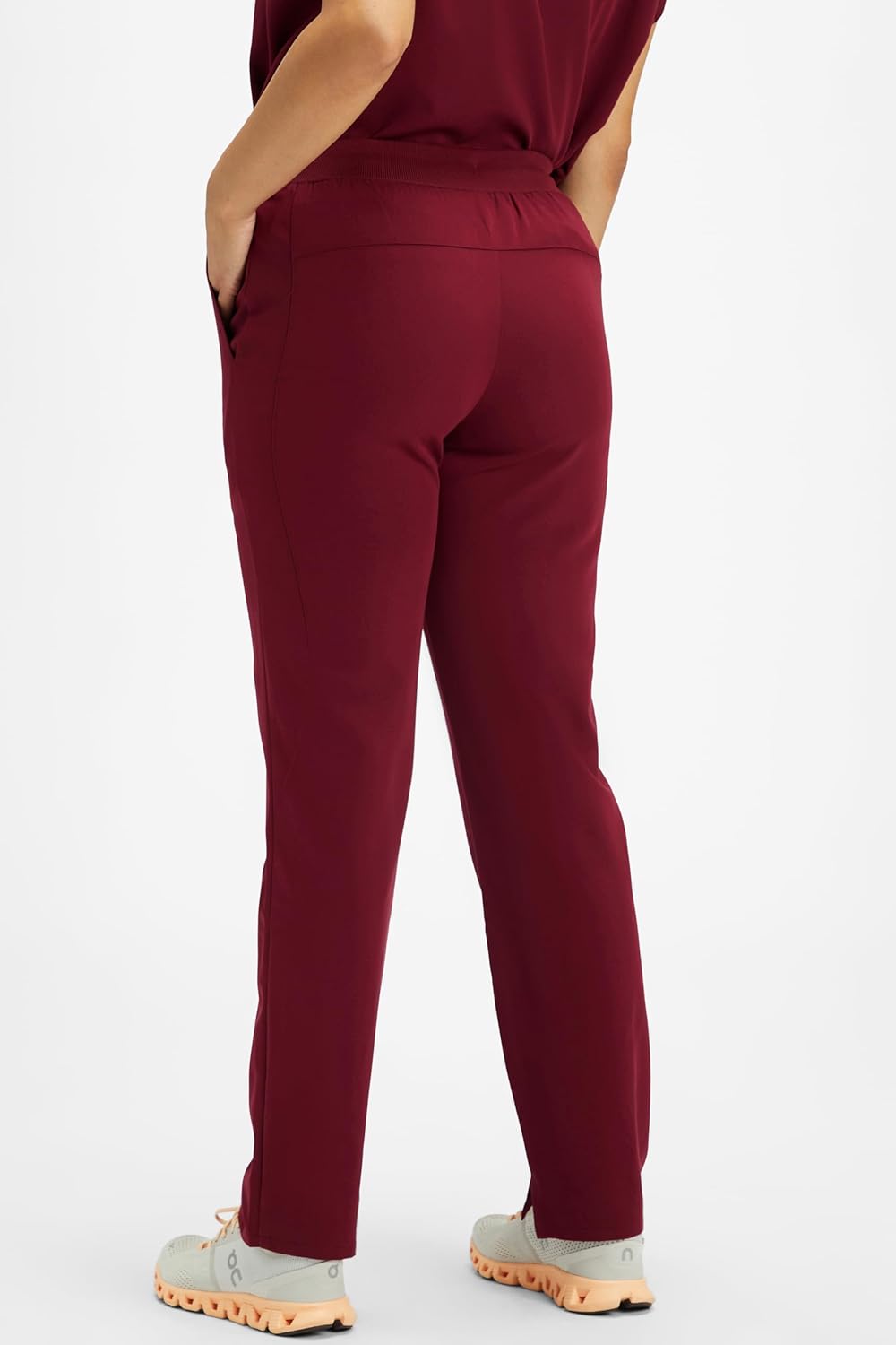 Fabletics Women's Performance Scrub Pant - MotionTech, 4-Way Stretch, Pocket-Packed, Wrinkle-Resist, Semi-Slim Fit - Image 3