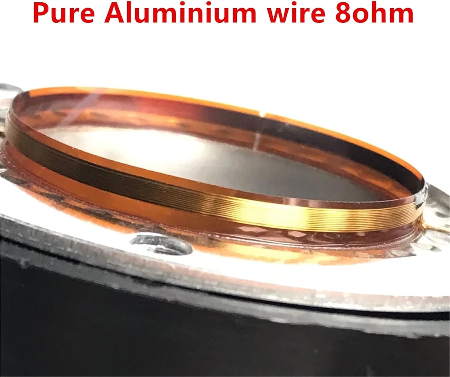 2pcs Diaphragm for G-730 G-731 G-732 G-733 G-734 G-791 Horn Driver Part 44.4mm(Pure Aluminum 8ohm)