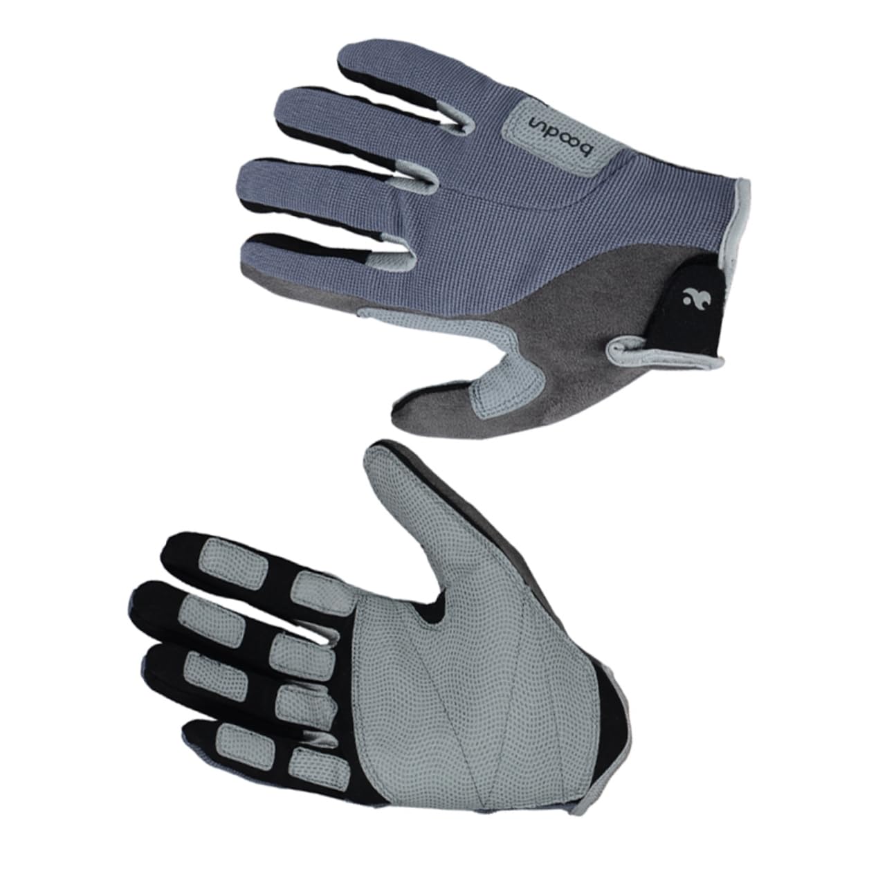 BESPORTBLE Guanti Da Arrampicata Guanti Con Palmo Imbottito Guanto Per Guanti Per Allenarsi Guanti Da Ciclismo Guanti Da Escursionismo Guanti Da Bicicletta Guanti Di Corda Grey