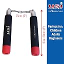 USI Foam Chaku Martial Arts, 8in (Black) gallery image