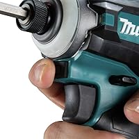Vista 5 de Makita Xgt 40V Max desarmador de impacto de 4 velocidades, sólo la herramienta