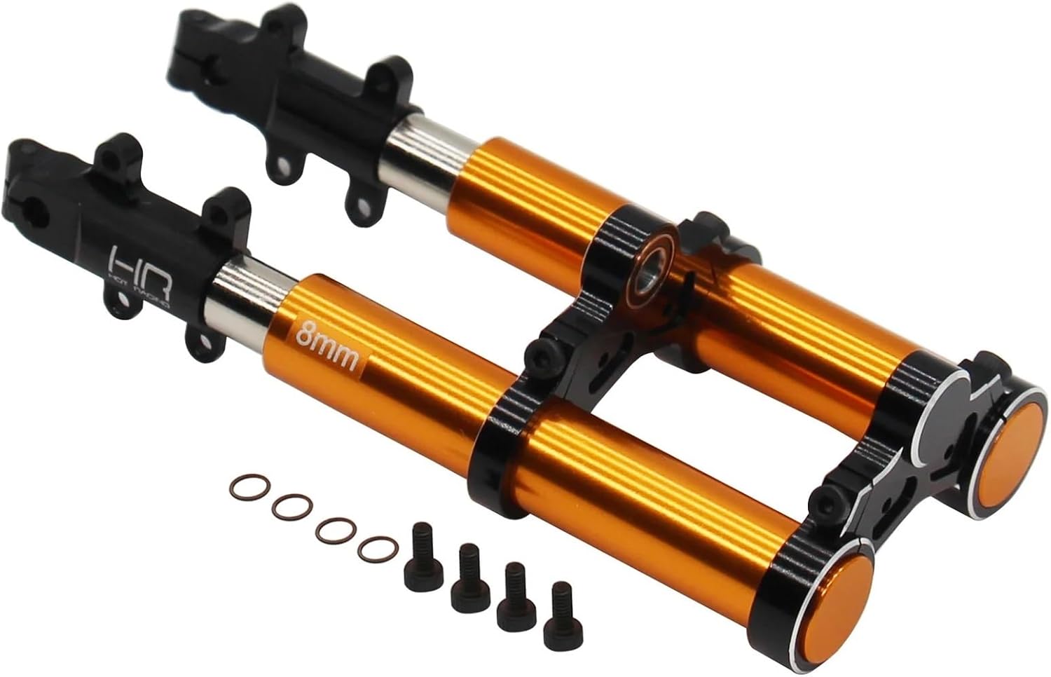 Metal Diamond Pattern NSR500 Motorcycle Built in Damping Oil Shock Absorber Pressure Connecting Bearing 8MM/10mm(8MM verison)