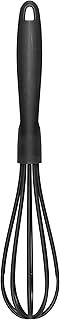Chef Aid Nylon Whisk, BPA Free Kitchen Utensil for use with Non-Stick Cookware, Black