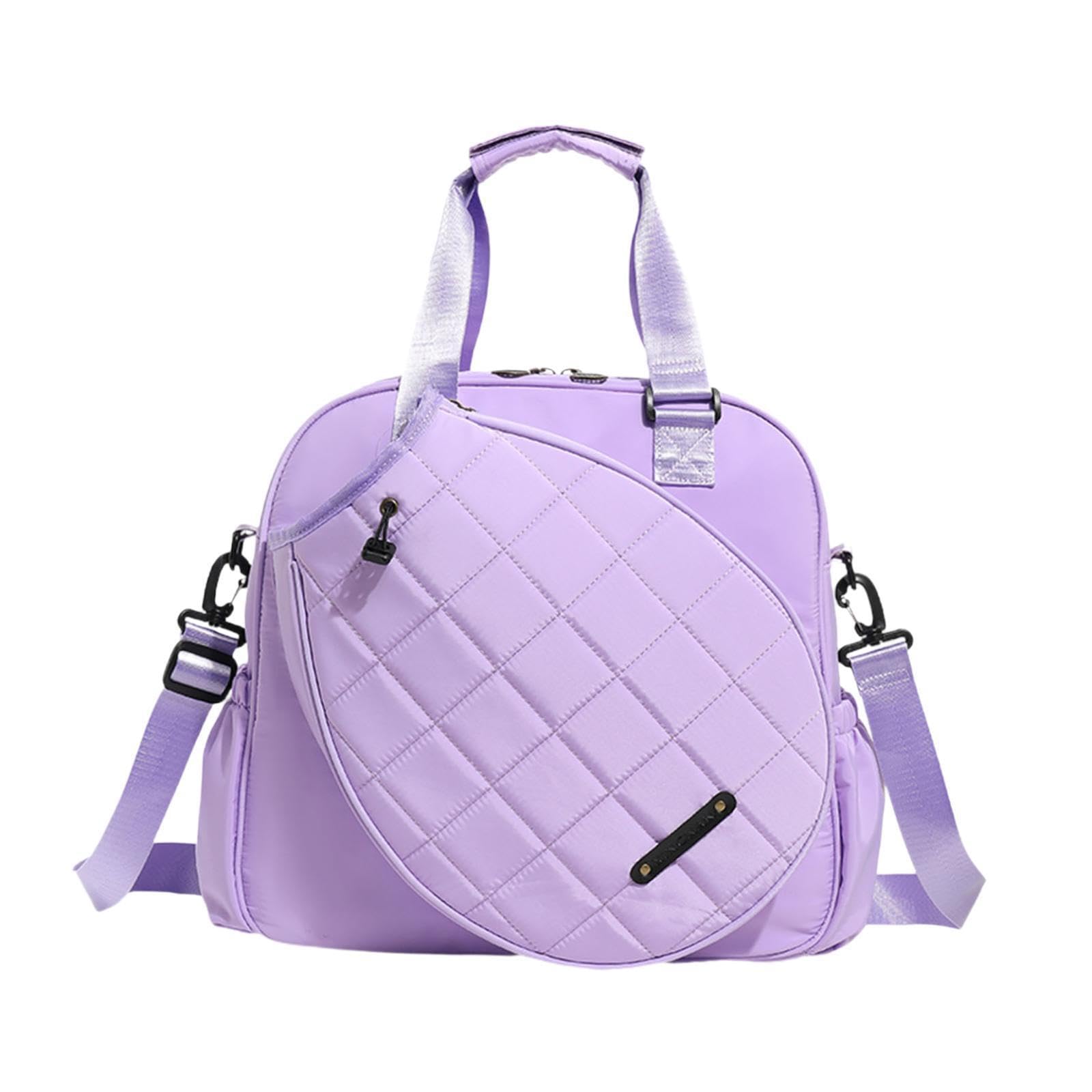 Borsa Sportiva da Badminton con capienti Racchette, Abbigliamento, Attrezzatura Fitness e Articoli Essenziali per Tutti i Giorni, Racchetta Multifunzionale per Yoga,
