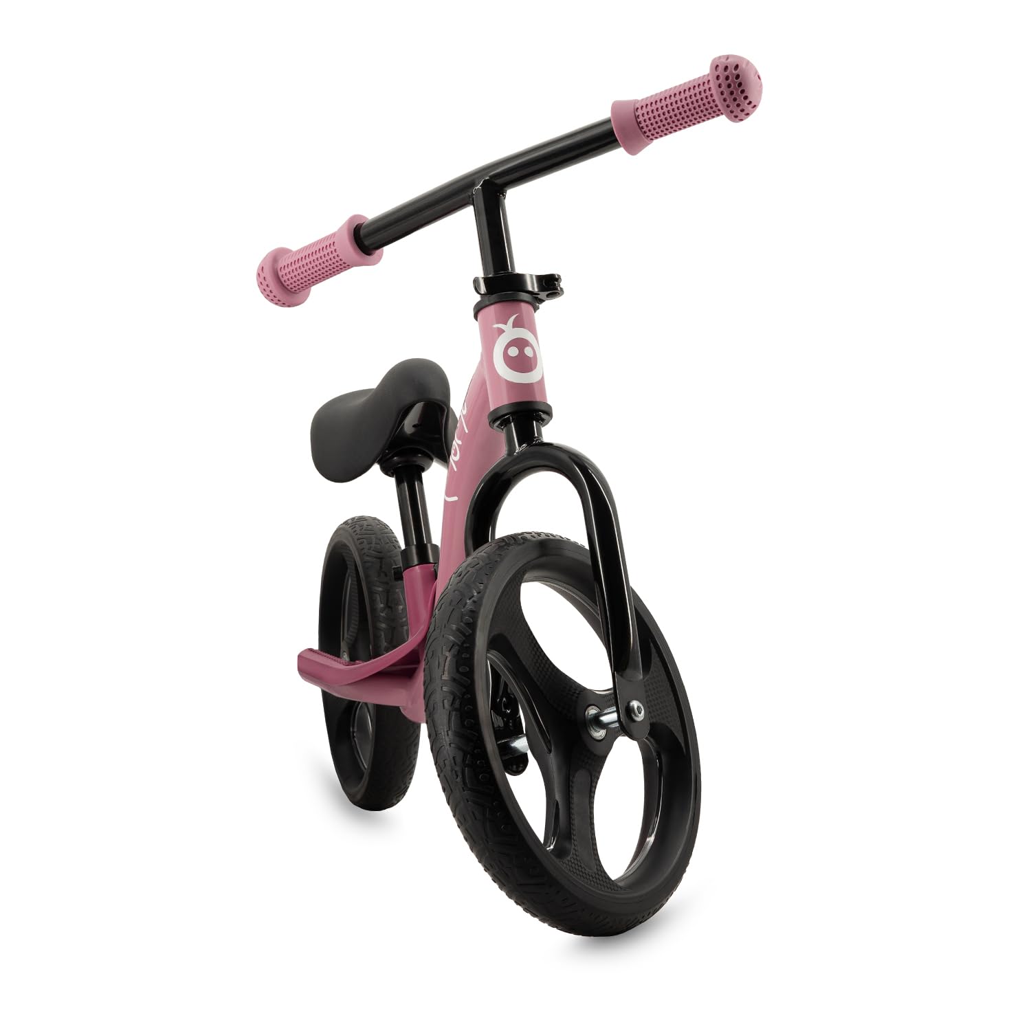 Momi Bicicletta senza pedali ISOKA per bambini 2+ anni (max 35 kg), telaio in metallo leggero 3,5 kg, regolazione altezza manubrio e sella senza attrezzi, ruote in gomma TPR con LED