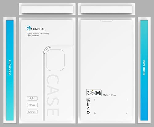 Miniatura 8 de Supdeal Funda de silicona líquida para iPhone 14, silicona líquida auténtica, antihuellas dactilares, funda protectora de 4 capas, cobertura