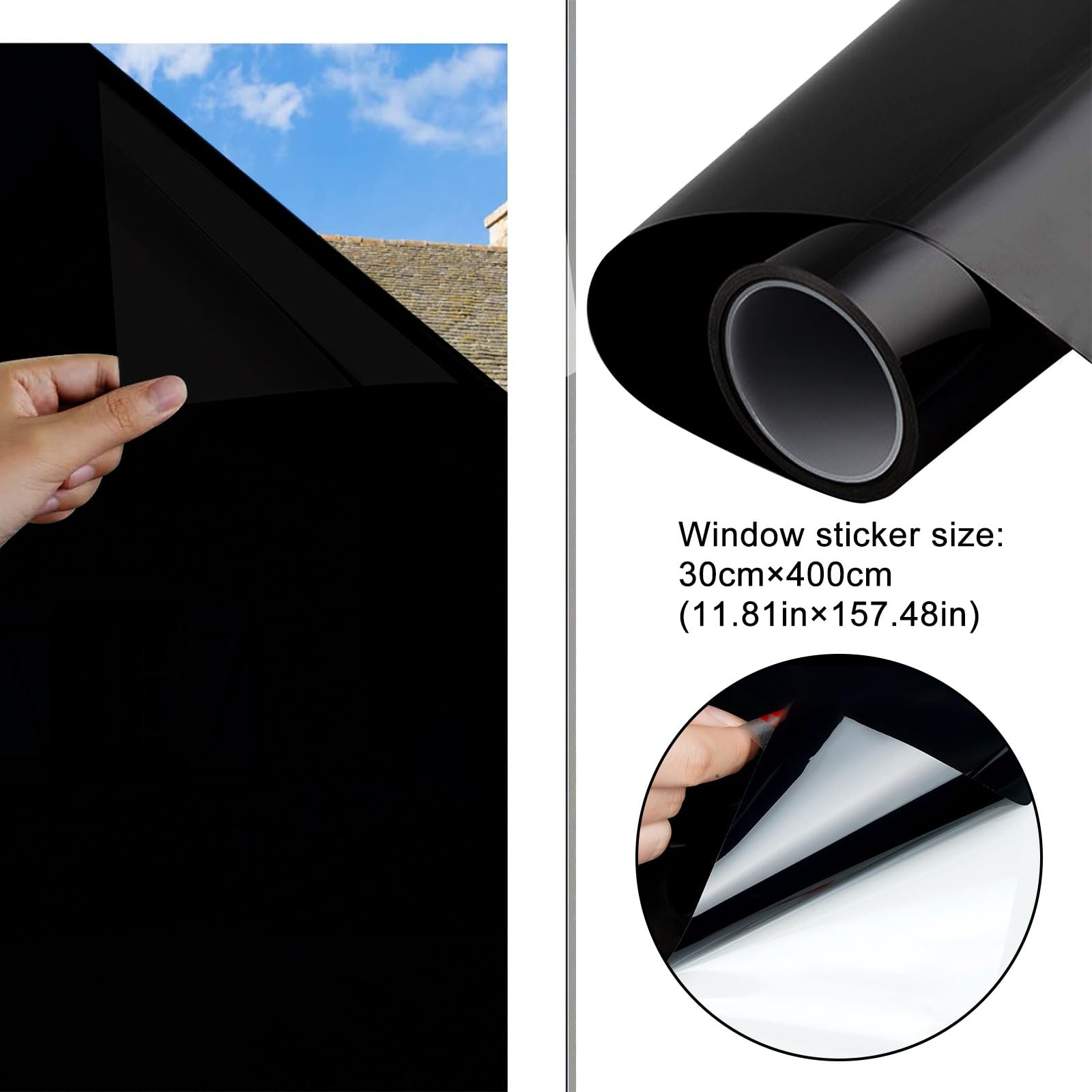 CZAYEFNH Vinilos para Cristales,Lámina Electricidad Estatica Protector Solar Privacidad,Lámina Protector Solar Privacidad,Anti UV para Hogar,Película Opaca para Cristal,30 x 400 cm CZAYEFNH Vinilos para Cristales,Lámina Electricidad Estatica Protector Solar Privacidad,Lámina Protector Solar Privacidad,Anti UV para Hogar,Película Opaca para Cristal,30 x 400 cm